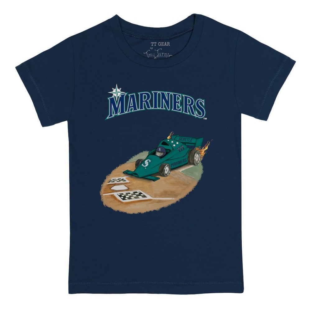 Seattle Mariners Tiny Turnip Youth Race Car T-Shirt - MLB T-shirts
