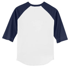 Seattle Mariners Tiny Turnip Youth Triceratops 3/4-Sleeve Raglan T-Shirt - MLB T-shirts