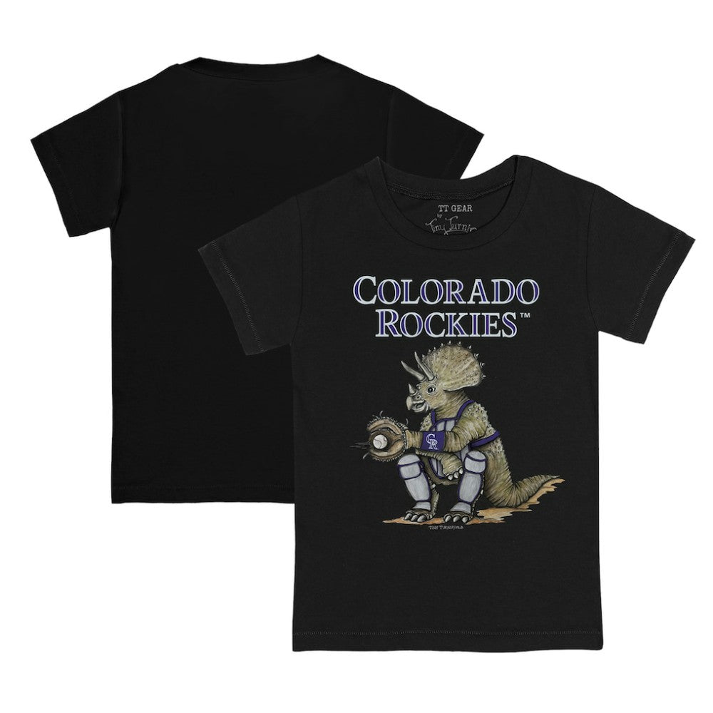 Colorado Rockies Tiny Turnip Youth Triceratops T-Shirt - MLB T-shirts