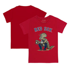 Boston Red Sox Tiny Turnip Youth Triceratops T-Shirt - MLB T-shirts