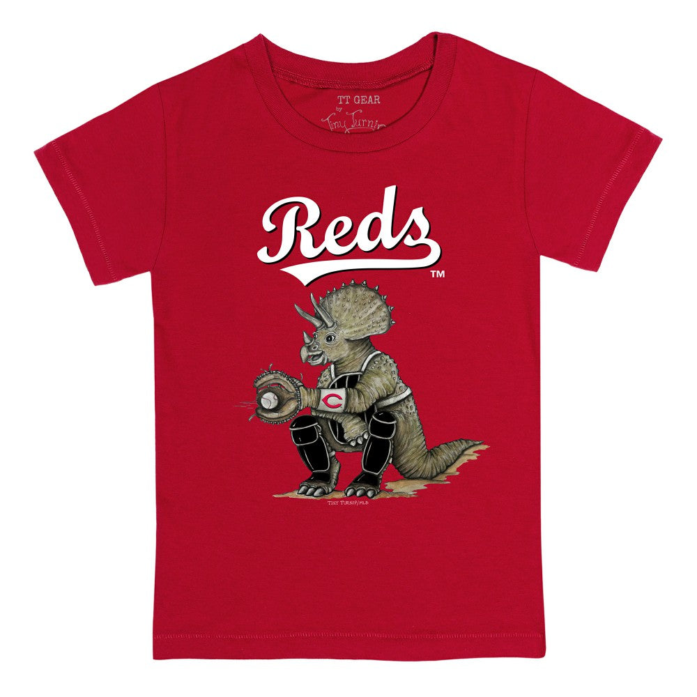 Cincinnati Reds Tiny Turnip Youth Triceratops T-Shirt - MLB T-shirts