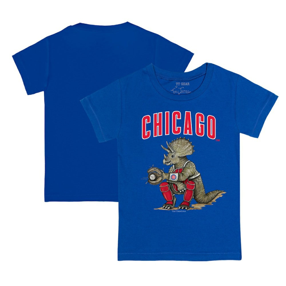 Chicago Cubs Tiny Turnip Youth Triceratops T-Shirt - MLB T-shirts