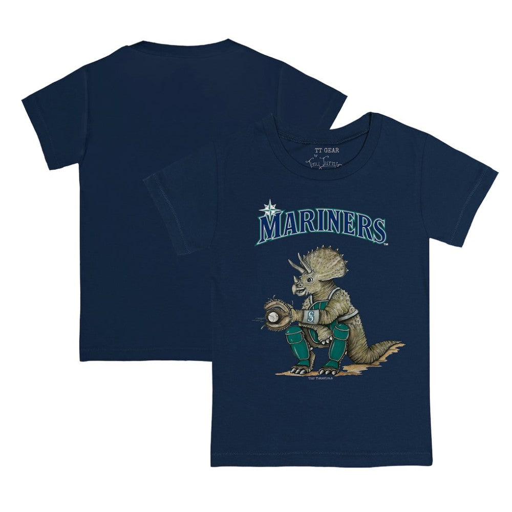 Seattle Mariners Tiny Turnip Youth Triceratops T-Shirt - MLB T-shirts