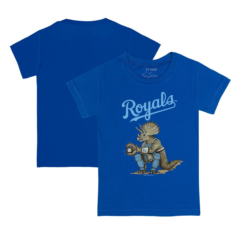 Kansas City Royals Tiny Turnip Youth Triceratops T-Shirt - MLB T-shirts