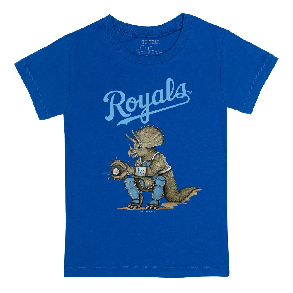Kansas City Royals Tiny Turnip Youth Triceratops T-Shirt - MLB T-shirts