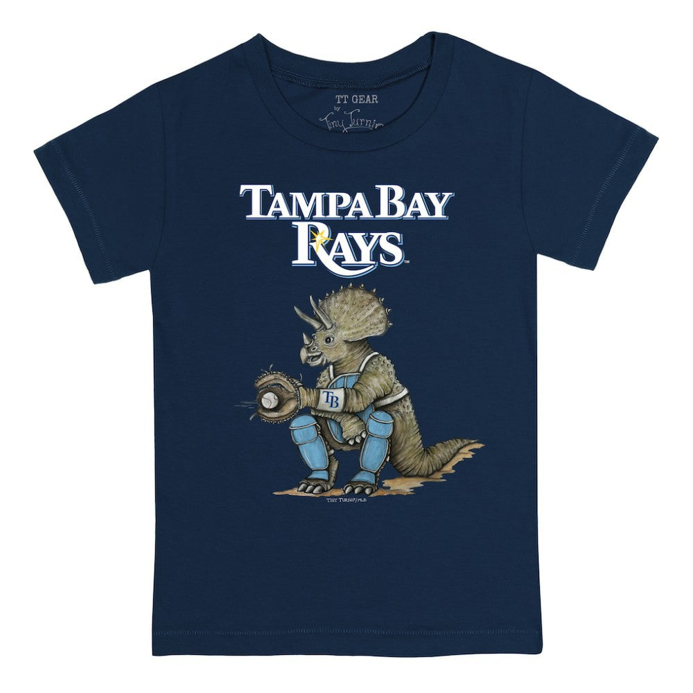 Tampa Bay Rays Tiny Turnip Youth Triceratops T-Shirt - MLB T-shirts