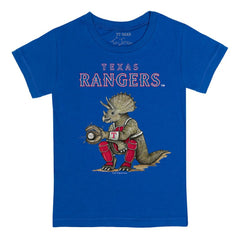 Texas Rangers Tiny Turnip Youth Triceratops T-Shirt - MLB T-shirts