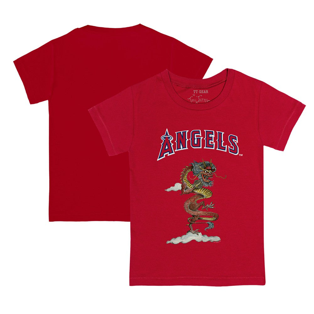 Los Angeles Angels Tiny Turnip Youth 2024 Year of the Dragon T-Shirt - MLB T-shirts