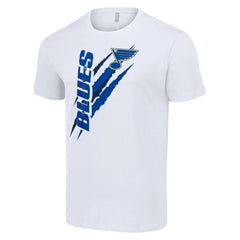 St. Louis Blues Starter Color Scratch T-Shirt -  NHL T-shirts
