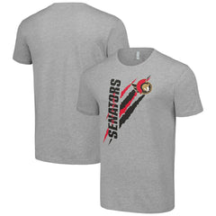Ottawa Senators Starter Color Scratch T-Shirt -  NHL T-shirts