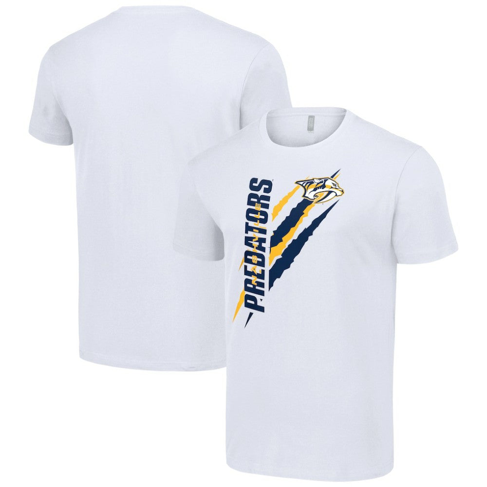 Nashville Predators Starter Color Scratch T-Shirt -  NHL T-shirts