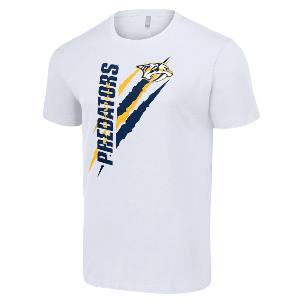 Nashville Predators Starter Color Scratch T-Shirt -  NHL T-shirts