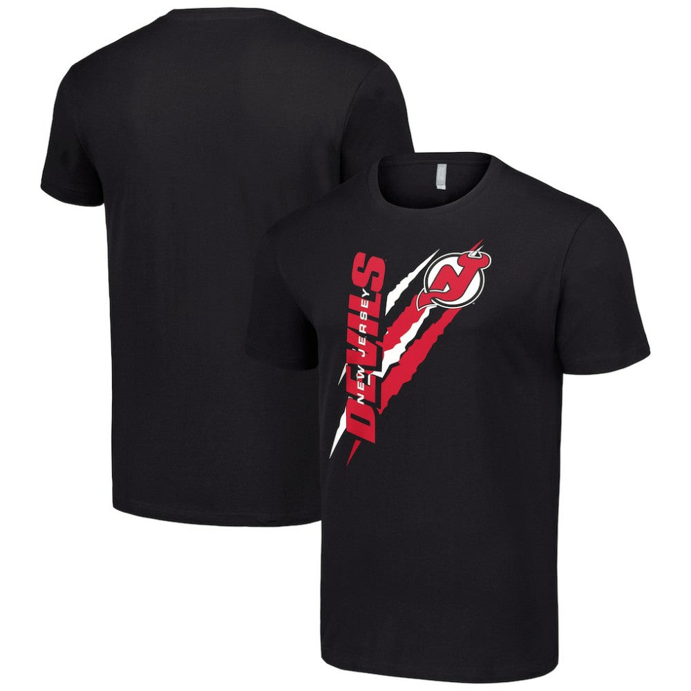 New Jersey Devils Starter Color Scratch T-Shirt -  NHL T-shirts
