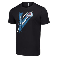 Colorado Avalanche Starter Color Scratch T-Shirt -  NHL T-shirts