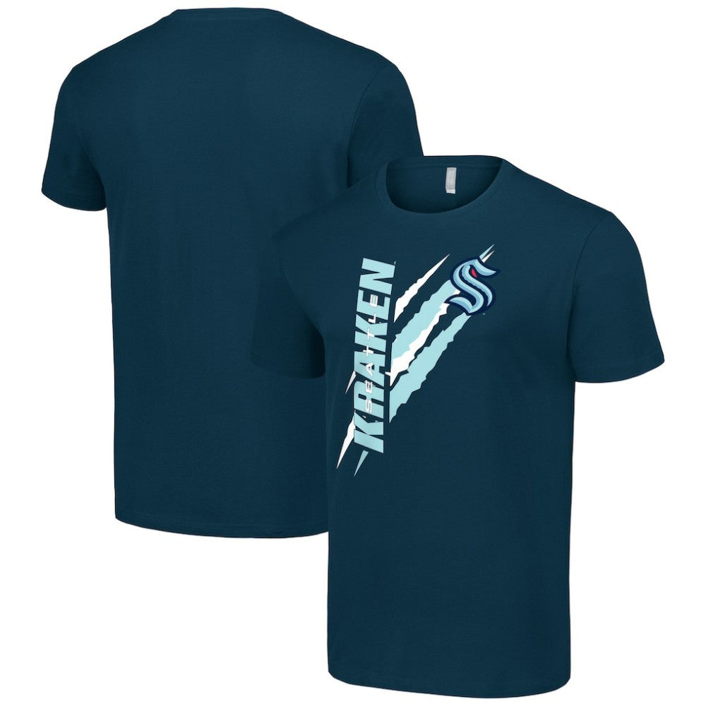 Seattle Kraken Starter Color Scratch T-Shirt -  NHL T-shirts