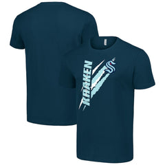 Seattle Kraken Starter Color Scratch T-Shirt -  NHL T-shirts