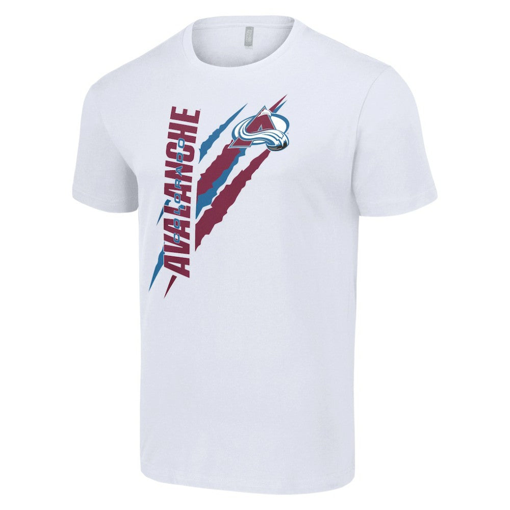Colorado Avalanche Starter Color Scratch T-Shirt -  NHL T-shirts