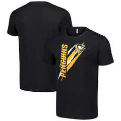 Pittsburgh Penguins Starter Color Scratch T-Shirt -  NHL T-shirts