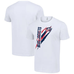 Columbus Blue Jackets Starter Color Scratch T-Shirt -  NHL T-shirts