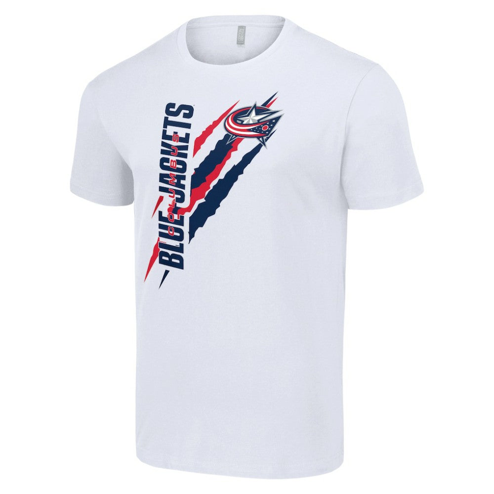 Columbus Blue Jackets Starter Color Scratch T-Shirt -  NHL T-shirts