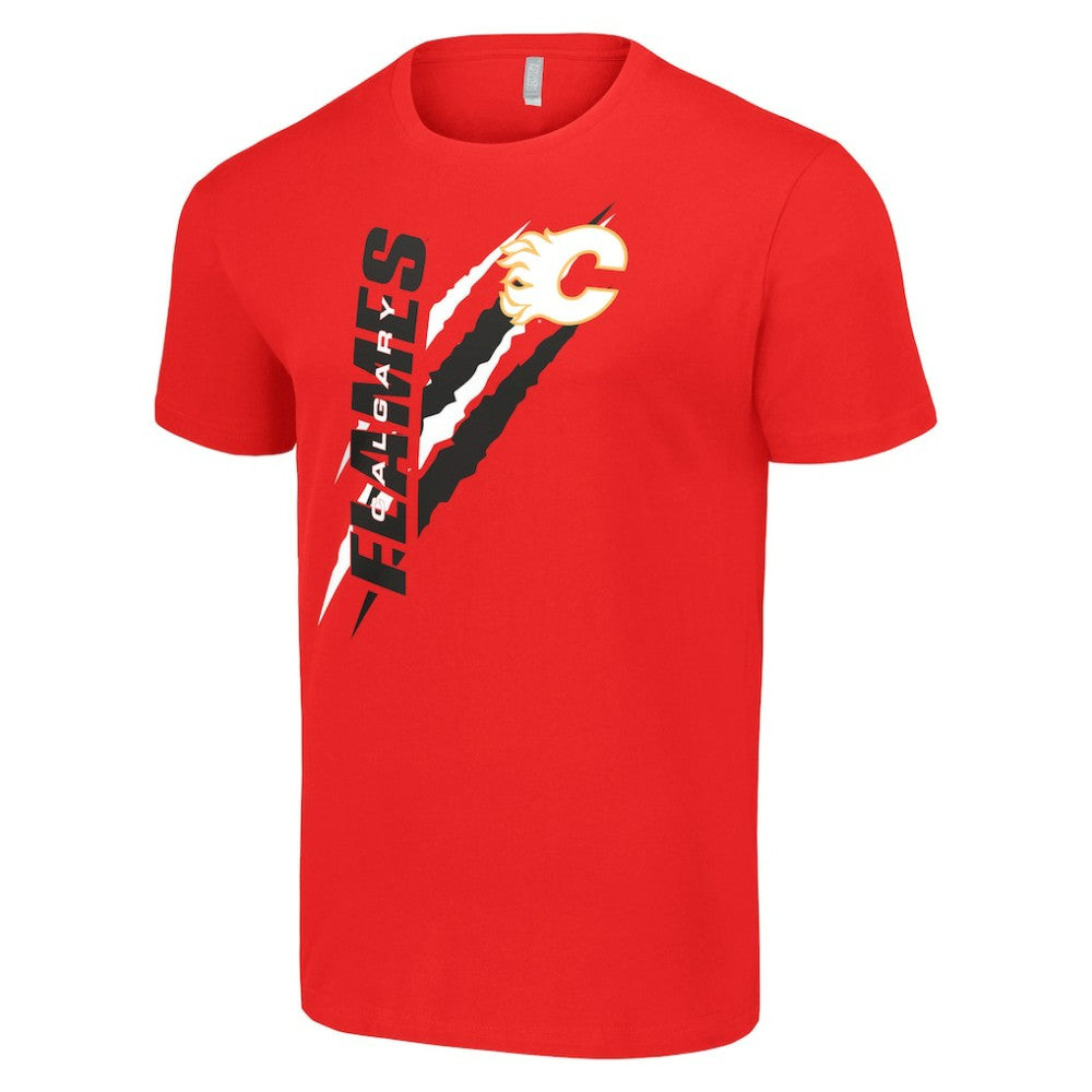 Calgary Flames Starter Color Scratch T-Shirt -  NHL T-shirts