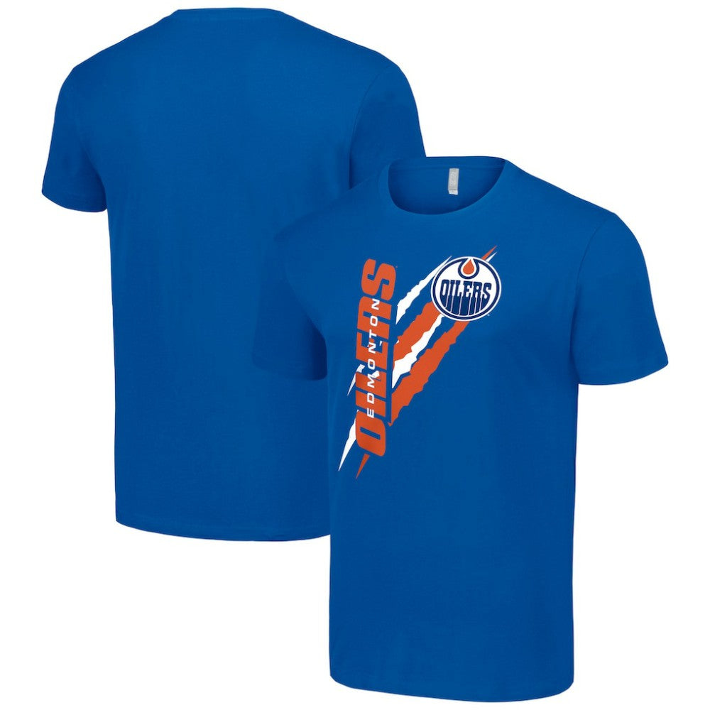 Edmonton Oilers Starter Color Scratch T-Shirt -  NHL T-shirts