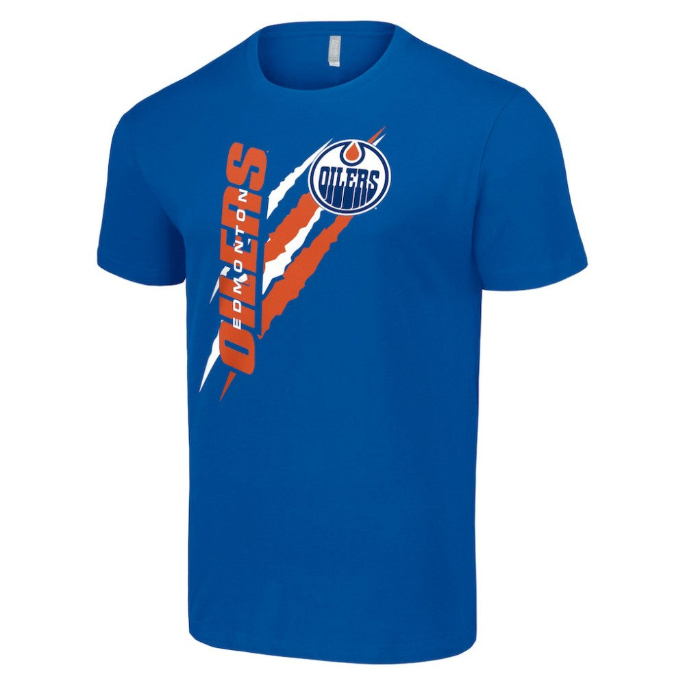 Edmonton Oilers Starter Color Scratch T-Shirt -  NHL T-shirts