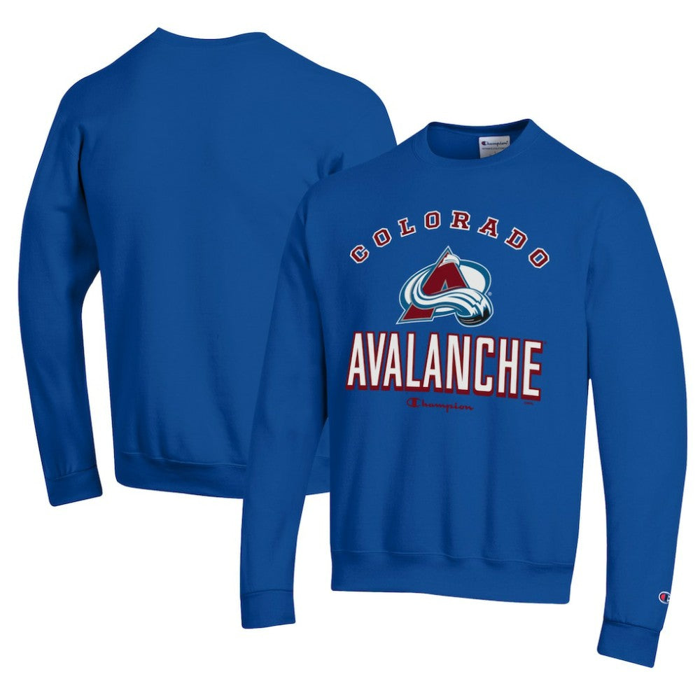 Colorado Avalanche Champion Eco Powerblend Crewneck Sweatshirt -  NHL Sweatshirts