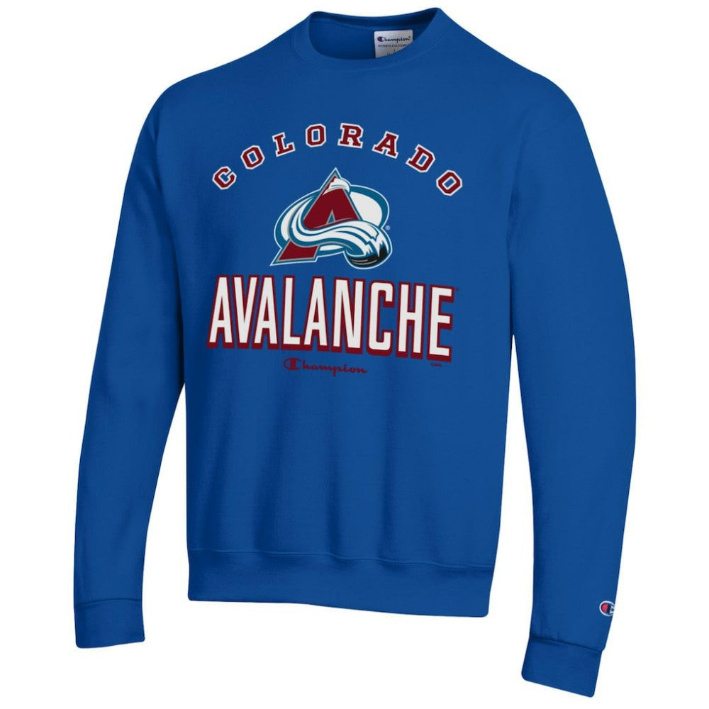 Colorado Avalanche Champion Eco Powerblend Crewneck Sweatshirt -  NHL Sweatshirts