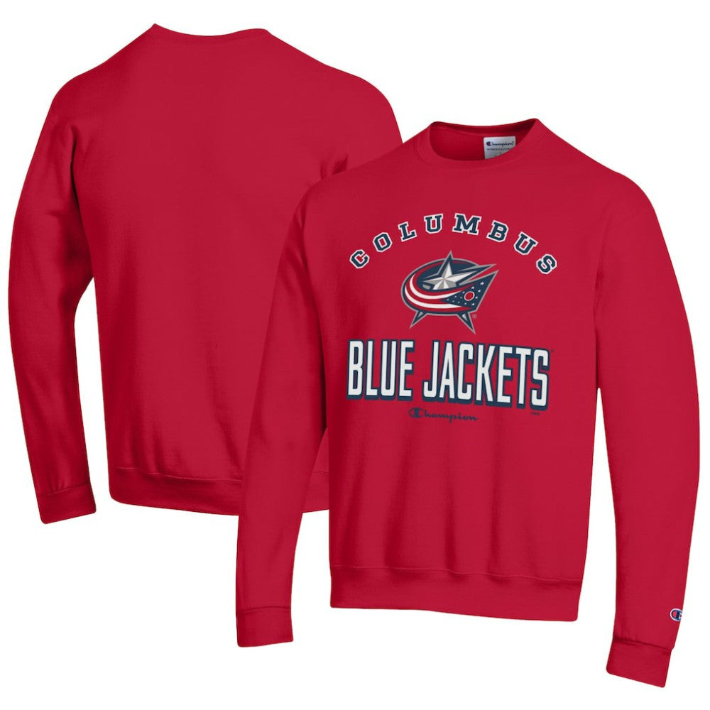 Columbus Blue Jackets Champion Eco Powerblend Crewneck Sweatshirt -  NHL Sweatshirts