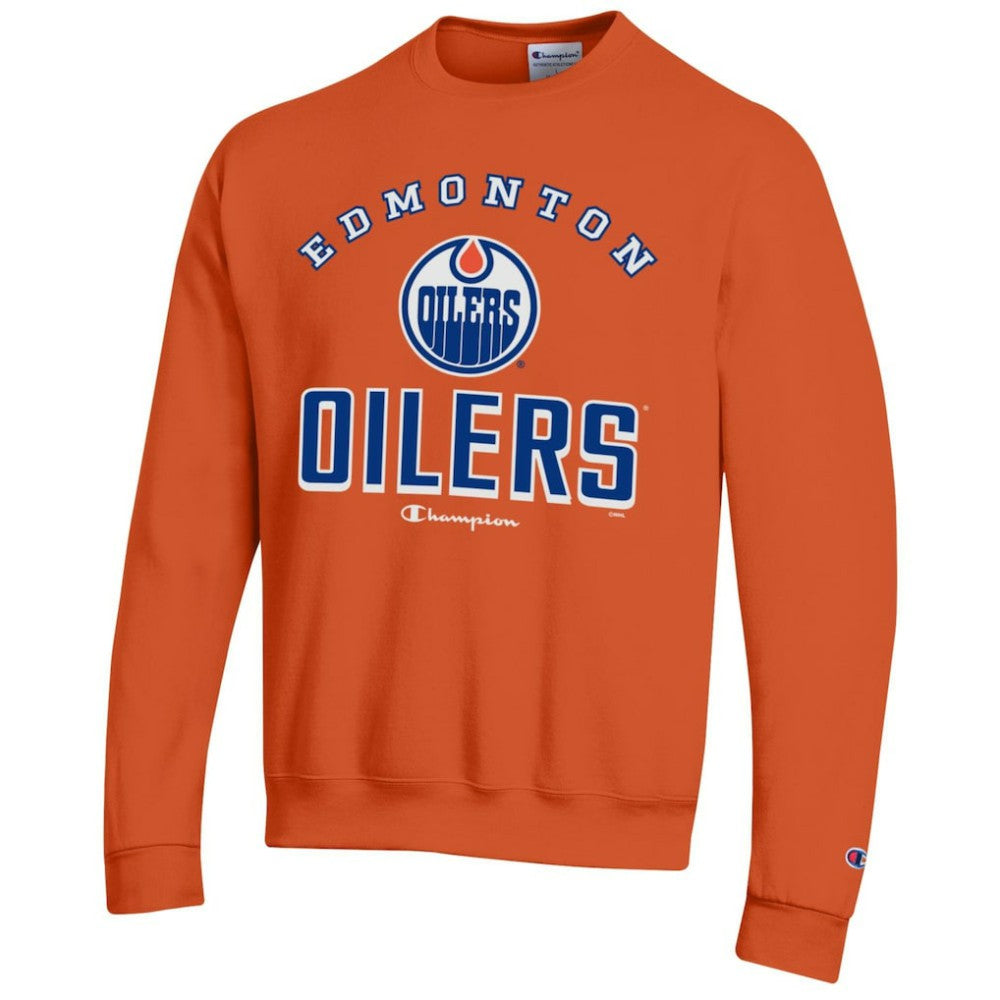 Edmonton Oilers Champion Eco Powerblend Crewneck Sweatshirt -  NHL Sweatshirts