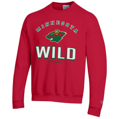 Minnesota Wild Champion Eco Powerblend Crewneck Sweatshirt -  NHL Sweatshirts