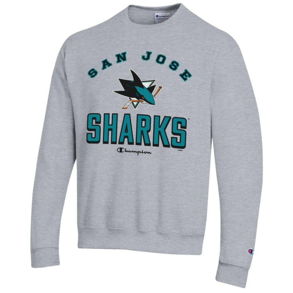 San Jose Sharks Champion Eco Powerblend Crewneck Sweatshirt -  NHL Sweatshirts