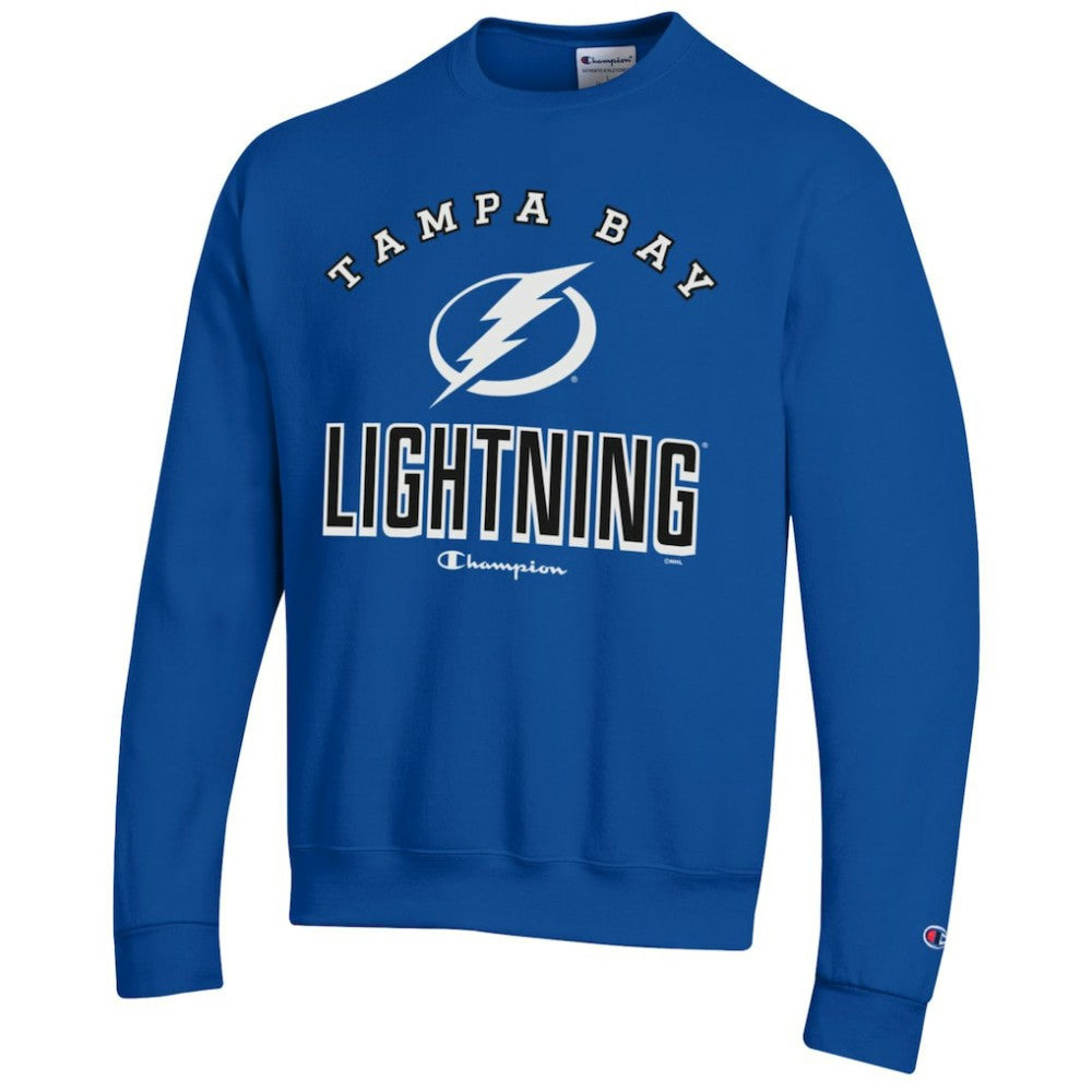Tampa Bay Lightning Champion Eco Powerblend Crewneck Sweatshirt -  NHL Sweatshirts