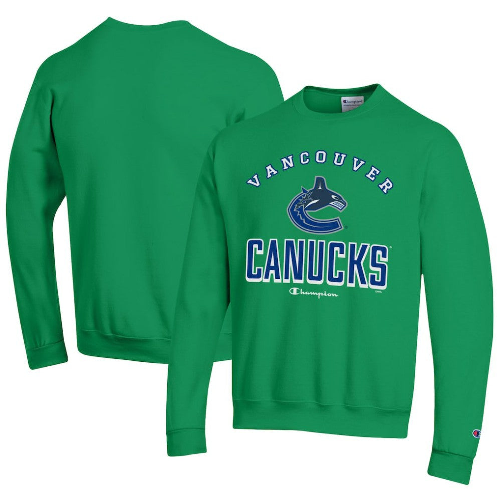 Vancouver Canucks Champion Eco Powerblend Crewneck Sweatshirt -  NHL Sweatshirts