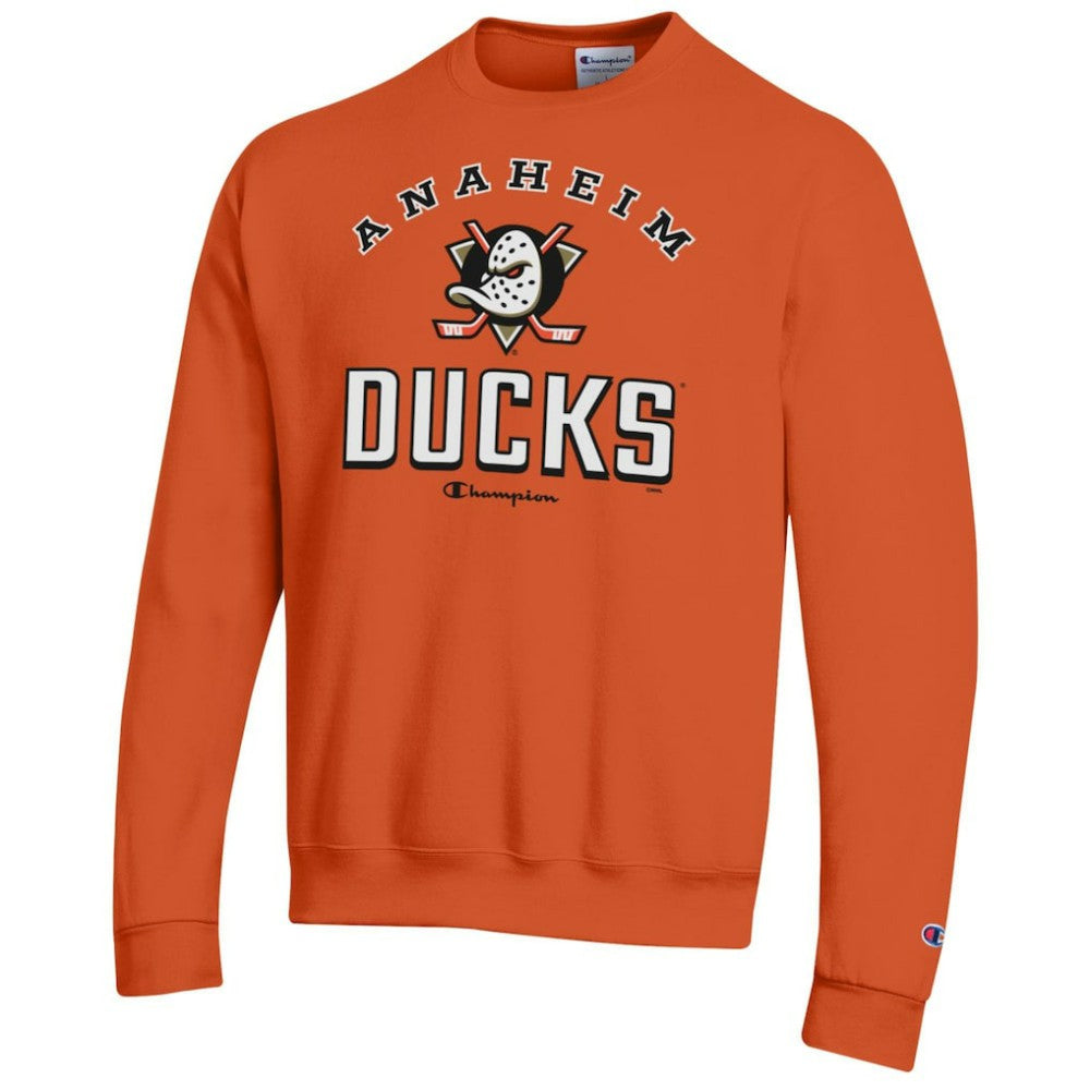 Anaheim Ducks Champion Eco Powerblend Crewneck Sweatshirt -  NHL Sweatshirts