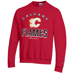 Calgary Flames Champion Eco Powerblend Crewneck Sweatshirt -  NHL Sweatshirts