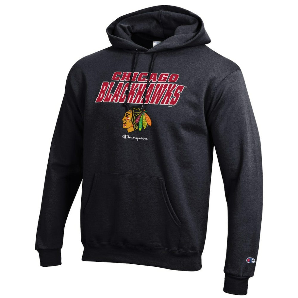Chicago Blackhawks Champion Eco Powerblend Pullover Hoodie -  NHL Hoodies