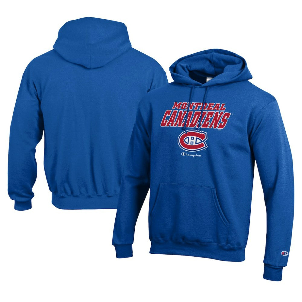 Montreal Canadiens Champion Eco Powerblend Pullover Hoodie -  NHL Hoodies