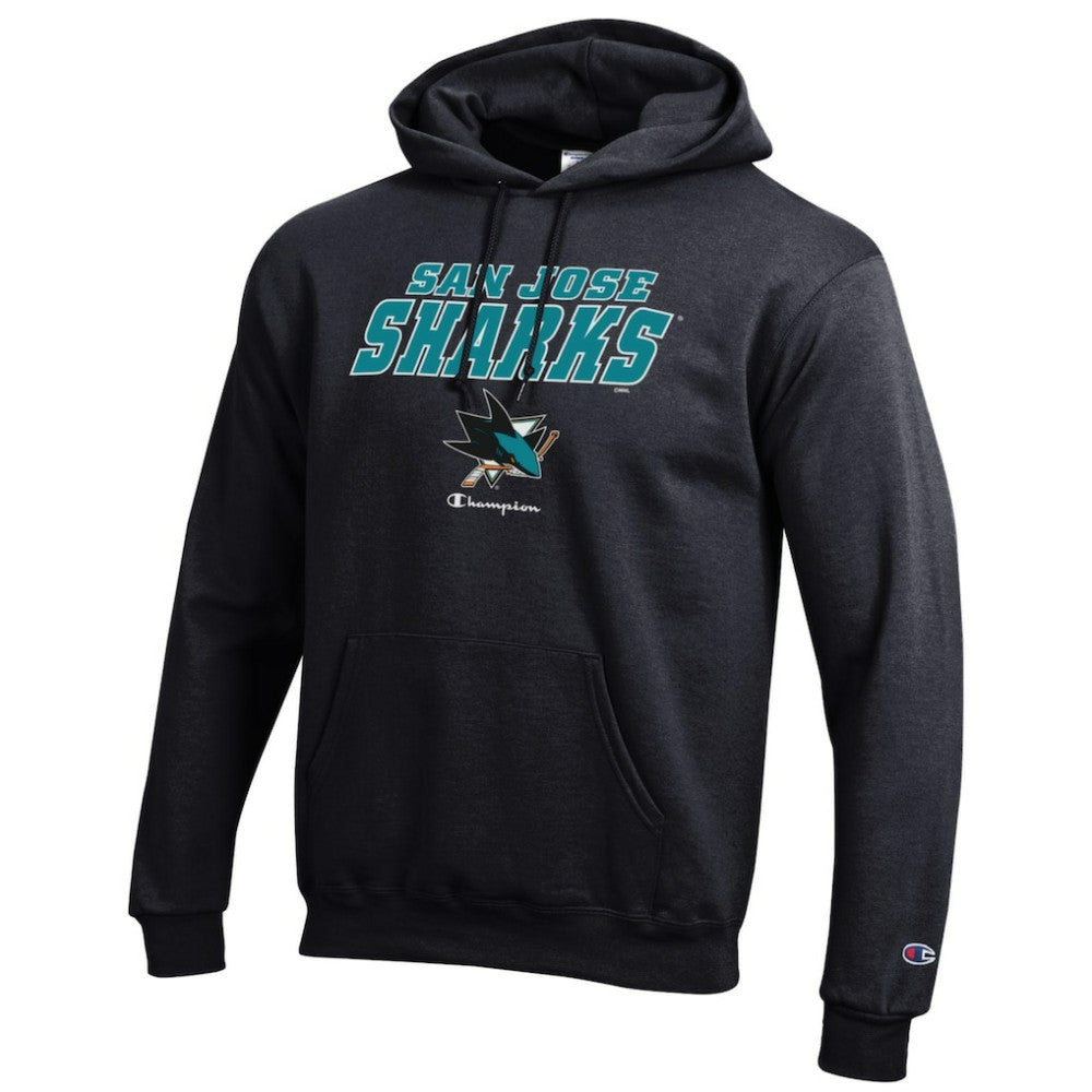 San Jose Sharks Champion Eco Powerblend Pullover Hoodie -  NHL Hoodies