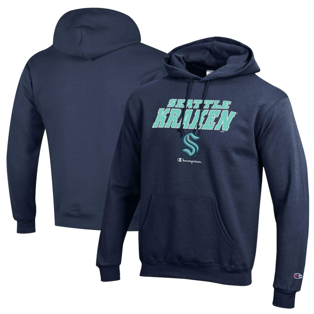 Seattle Kraken Champion Eco Powerblend Pullover Hoodie -  NHL Hoodies