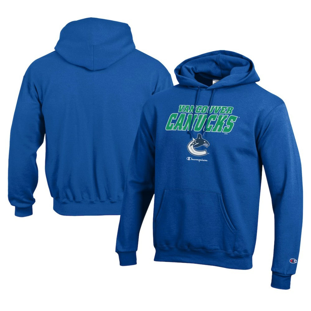 Vancouver Canucks Champion Eco Powerblend Pullover Hoodie -  NHL Hoodies
