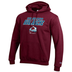 Colorado Avalanche Champion Eco Powerblend Pullover Hoodie -  NHL Hoodies