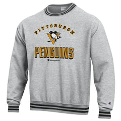 Pittsburgh Penguins Champion Reverse Weave Yarn Dye Pullover Sweatshirt -  NHL Sweatshirts