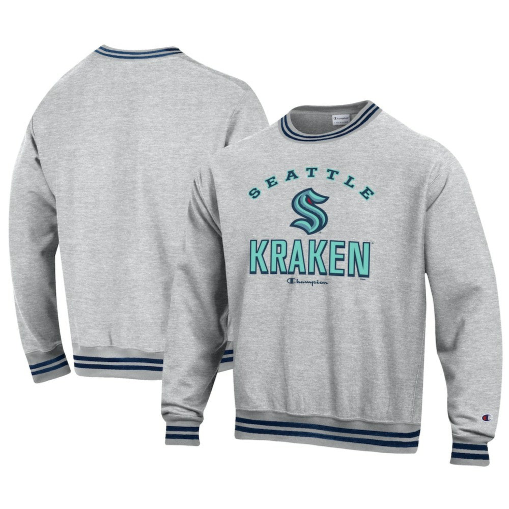 Seattle Kraken Champion Reverse Weave Yarn Dye Pullover Sweatshirt -  NHL Sweatshirts