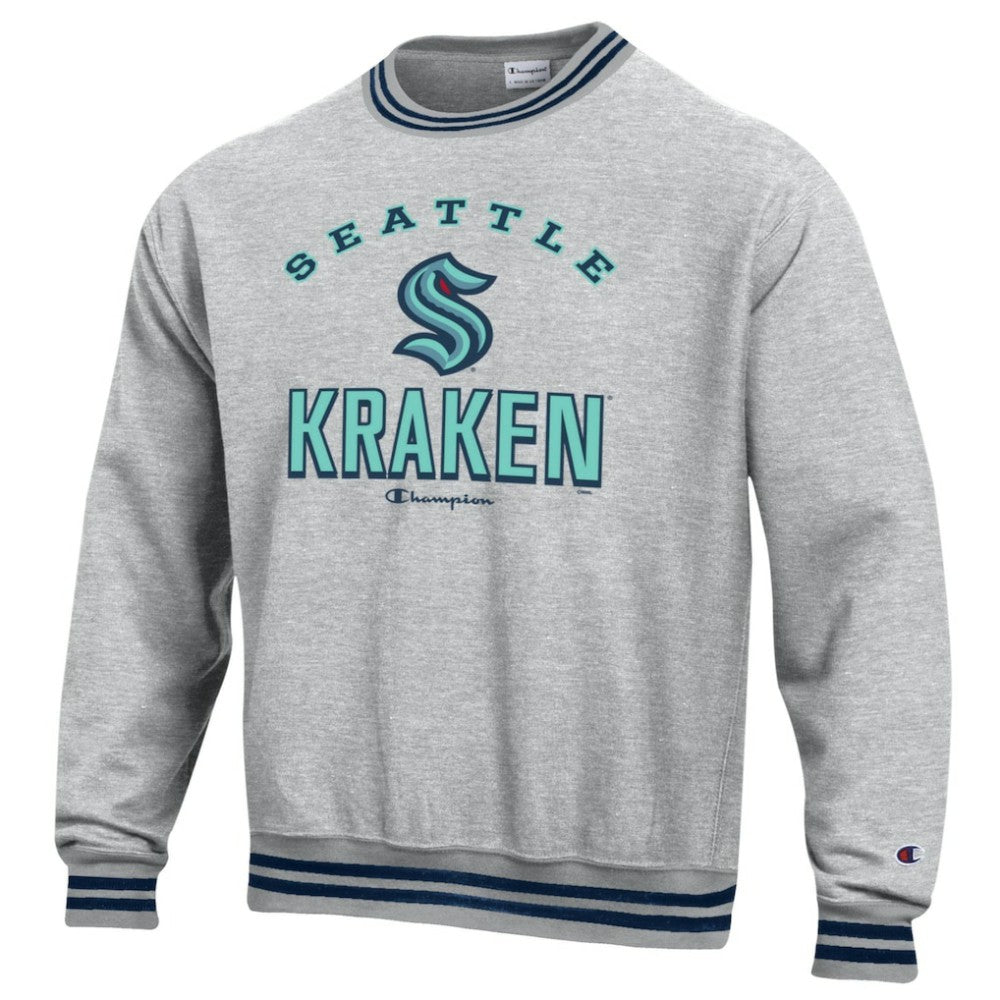 Seattle Kraken Champion Reverse Weave Yarn Dye Pullover Sweatshirt -  NHL Sweatshirts
