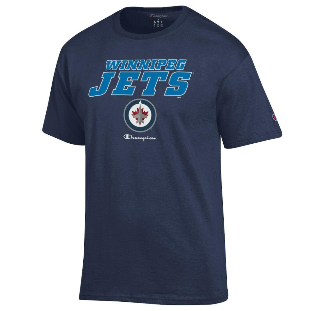 Winnipeg Jets Champion Jersey T-Shirt -  NHL T-shirts