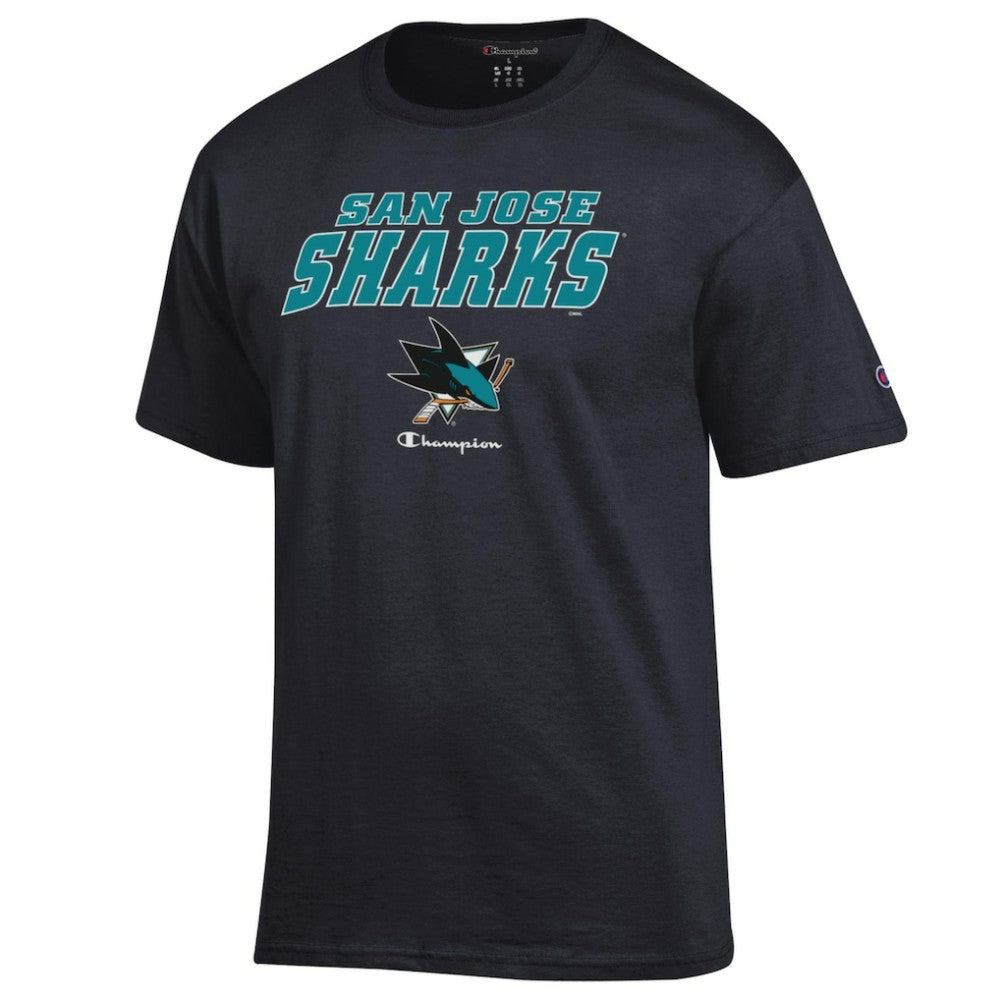 San Jose Sharks Champion Jersey T-Shirt -  NHL T-shirts