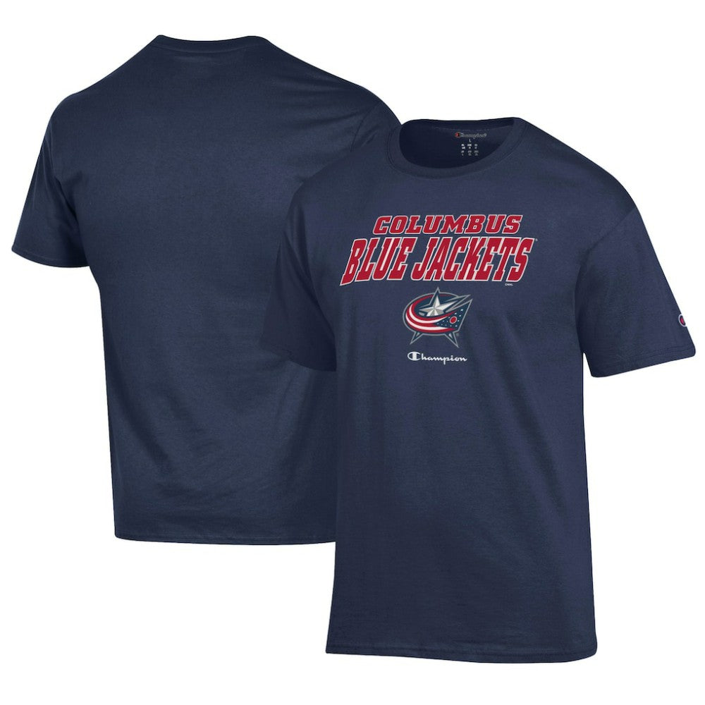 Columbus Blue Jackets Champion Jersey T-Shirt -  NHL T-shirts