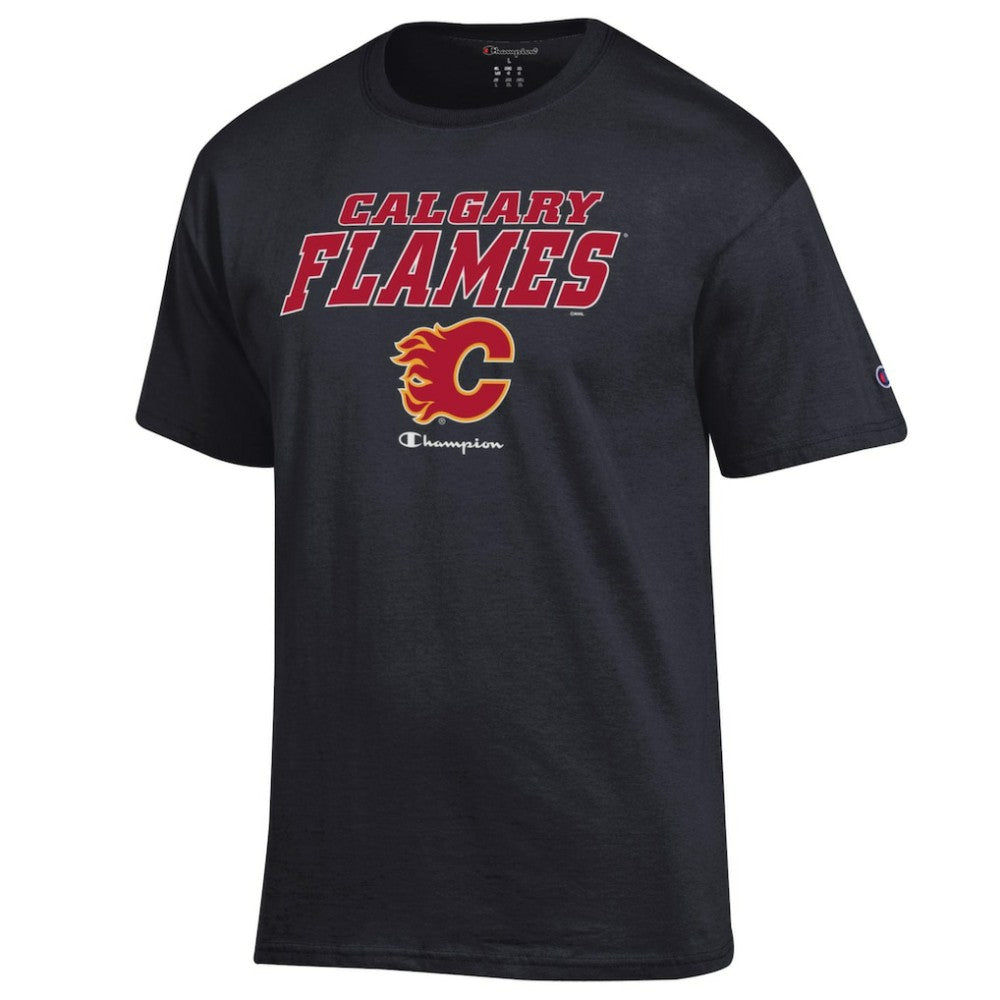 Calgary Flames Champion Jersey T-Shirt -  NHL T-shirts